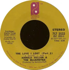 Harold Melvin - The Love I Lost (Parts 1 & 2)