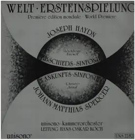 Franz Joseph Haydn - Abschieds-Sinfonie / Ankunftssinfonie,, Kammeroch, H.O.Koch