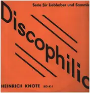 Heinrich Knote - 1 - Recitals