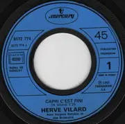 7inch Vinyl Single - Hervé Vilard - Capri C'est Fini / Mourir Ou Vivre