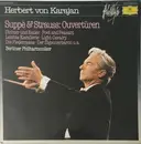 LP - Herbert von Karajan , Berliner Philharmoniker - Suppè & Strauss: Ouvertüren