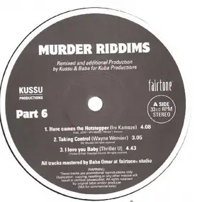 Various Artists - Murder Riddims Part 6