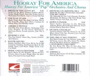 CD - Hooray For America ''Pop'' Orchestra And Chrous - Hooray For America