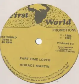 Horace Martin - Part Time Lover / Philadelphia