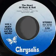 7inch Vinyl Single - Huey Lewis & The News - The Heart Of Rock & Roll