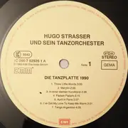 LP - Hugo Strasser Und Sein Tanzorchester - Die Tanzplatte 1990