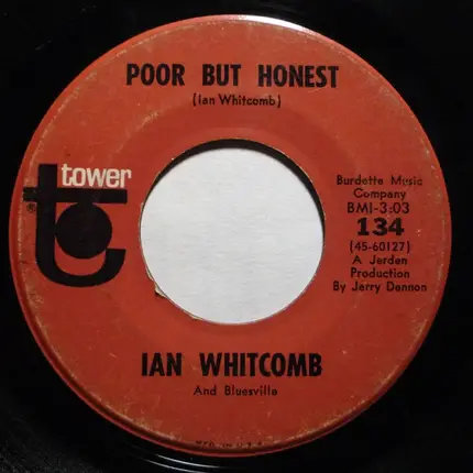 Ian Whitcomb And Bluesville - You Turn Me On (Turn On Song) / Poor But Honest