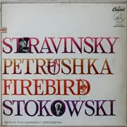 LP - Igor Stravinsky / Leopold Stokowski , Berliner Philharmoniker - Petrushka - Firebird - FDS