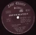 12inch Vinyl Single - Informatics - Accidents In Paradise