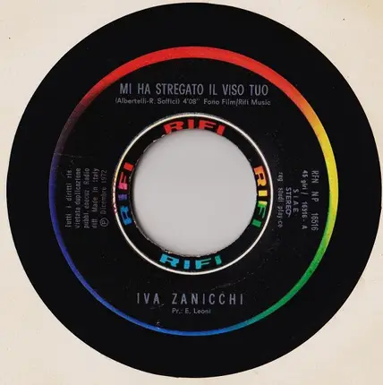 Iva Zanicchi - Mi Ha Stregato Il Viso Tuo