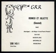 J. Boerling , Bidú Sayão , J. Brownlee , Nicola Moscona - Romeo Et Julliette