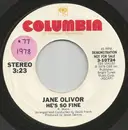 7inch Vinyl Single - Jane Olivor - He's So Fine