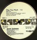 12inch Vinyl Single - Janet Jackson - Miss You Much - PROMO