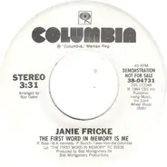 Janie Fricke - The First Word In Memory Is Me