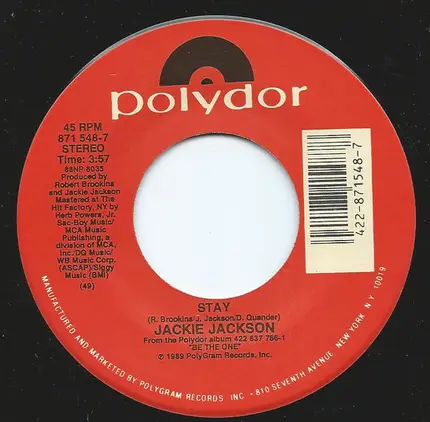 Jackie Jackson - Stay