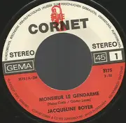 7inch Vinyl Single - Jacqueline Boyer - Monsieur Le Gendarme / Illusion D'amour