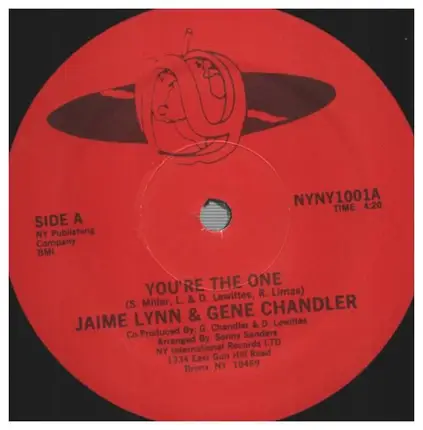 Jaime Lynn & Gene Chandler - You're The One