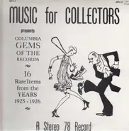Jazz Compilation - Columbia Gems 1925 -1926 Vol. III