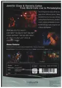 DVD - Jennifer Glass & Danielia Cotton - On Stage At World Cafe Live - Still Sealed