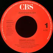 7inch Vinyl Single - Jennifer Rush - Higher Ground