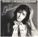 7inch Vinyl Single - Jean-Jacques Goldman - Quand La Musique Est Bonne - Signed by Bettina Rheims