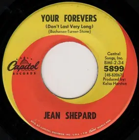 Jean Shepard - Your Forevers (Don't Last Very Long) / Coming Or Going