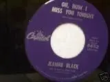 Jeanne Black - A Little Bit Lonely / Oh, How I Miss You Tonight