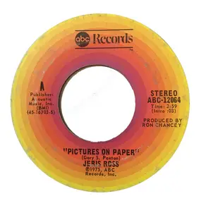 Jeris Ross - Pictures On Paper / Won't You Meet Me At The Church
