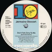 12inch Vinyl Single - Jermaine Stewart - Don't Talk Dirty To Me (Extended Mix)