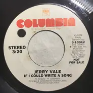 Jerry Vale - If I Could Write A Song