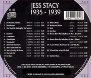 CD - Jess Stacy - 1935-1939