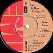 7inch Vinyl Single - Jesse Green - Nice & Slow