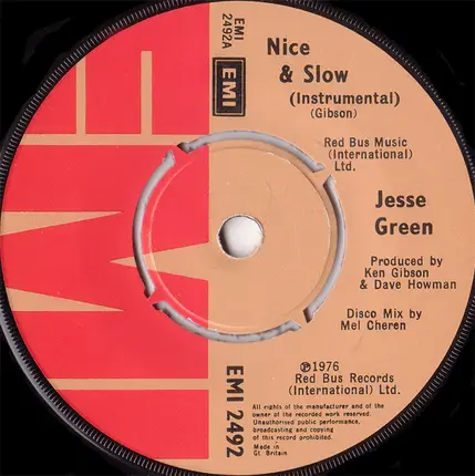 Jesse Green - Nice & Slow