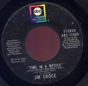 Jim Croce - Time In A Bottle