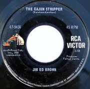 7inch Vinyl Single - Jim Ed Brown - Cajun Stripper