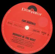 LP - Jimi Hendrix - Hendrix In The West - Original