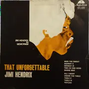 LP - Jimi Hendrix - In Memoriam - That Unforgettable Jimi Hendrix