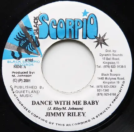 Jimmy Riley / Mafia & Fluxy - Dance With Me Baby