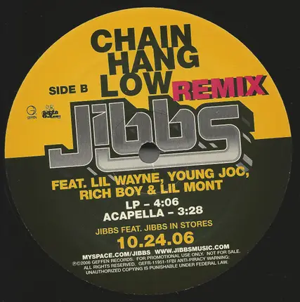 Jibbs - Chain Hang Low (Remix)