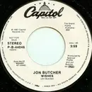 7inch Vinyl Single - Jon Butcher - Wishes - promo