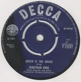 Jonathan King - Green Is The Grass