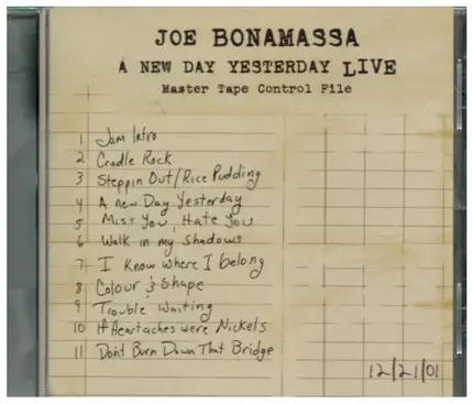 Joe Bonamassa - A New Day Yesterday Live