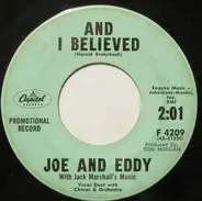 Joe & Eddie With Jack Marshall's Music - Green Grass / And I Believed