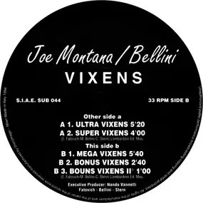 Joe Montana - Vixens