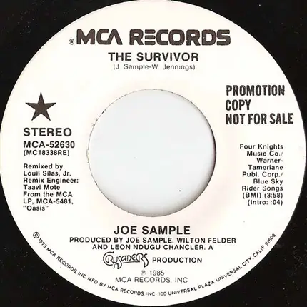 Joe Sample - The Survivor