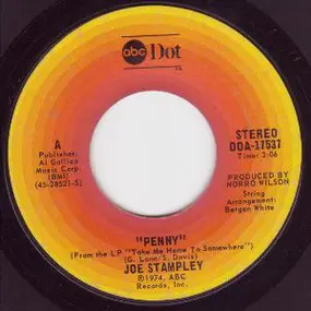 Joe Stampley - Penny / Backtrackin'