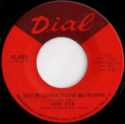 Joe Tex - Men Are Gettin' Scarce / You're Gonna Thank Me, Woman