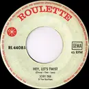 7inch Vinyl Single - Joey Dee & The Starliters - Hey, Let's Twist / Roly Poly