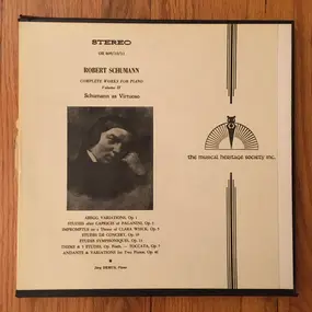 Robert Schumann - Complete Works For Piano Volume IV: Schumann As Virtuoso