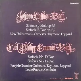 Johann Christian Bach - Sinfonie G-moll, Op. 6,6 / Sinfonie B-dur, Op. 18,2 / Sinfonia Nr. 1 D-dur / Sinfonia Nr. 2 Es-dur